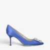Manolo Blahnik Hangisi 70 Satin Courts