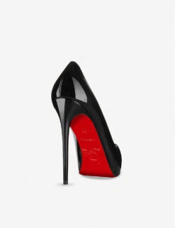 Christian Louboutin New Very Prive 120 Patent-leather Courts 11 Christian Louboutin New Very Prive 120 Patent-leather Courts -Manolo Blahnik Store 684 10145 1150600BK01 BLACK ALT05