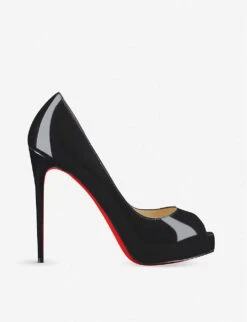 Christian Louboutin New Very Prive 120 Patent-leather Courts