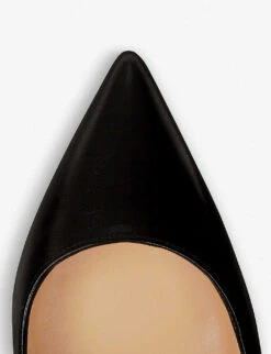 Christian Louboutin Pigalle 100 Leather Courts 8 Christian Louboutin Pigalle 100 Leather Courts -Manolo Blahnik Store 684 10145 3160520BK01 BLACK ALT03