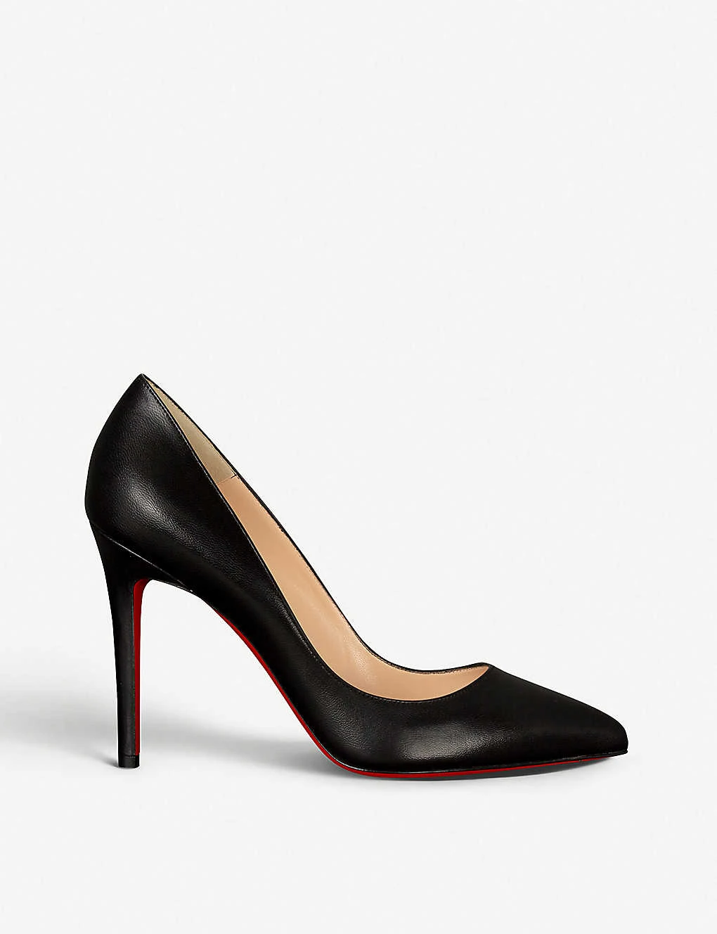 Christian Louboutin Pigalle 100 Leather Courts 1 Christian Louboutin Pigalle 100 Leather Courts