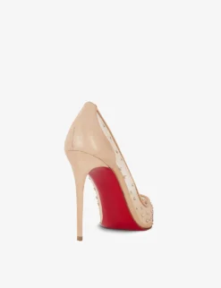 Christian Louboutin Follies Strass 100 Suede Courts 9 Christian Louboutin Follies Strass 100 Suede Courts -Manolo Blahnik Store 684 10145 3180466 VERSIONLI ALT04