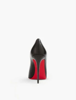 Christian Louboutin Kate 100 Leather Courts -Manolo Blahnik Store 684 10145 3191410 BLACK ALT02