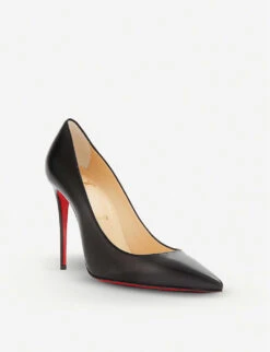 Christian Louboutin Kate 100 Leather Courts -Manolo Blahnik Store 684 10145 3191410 BLACK ALT03
