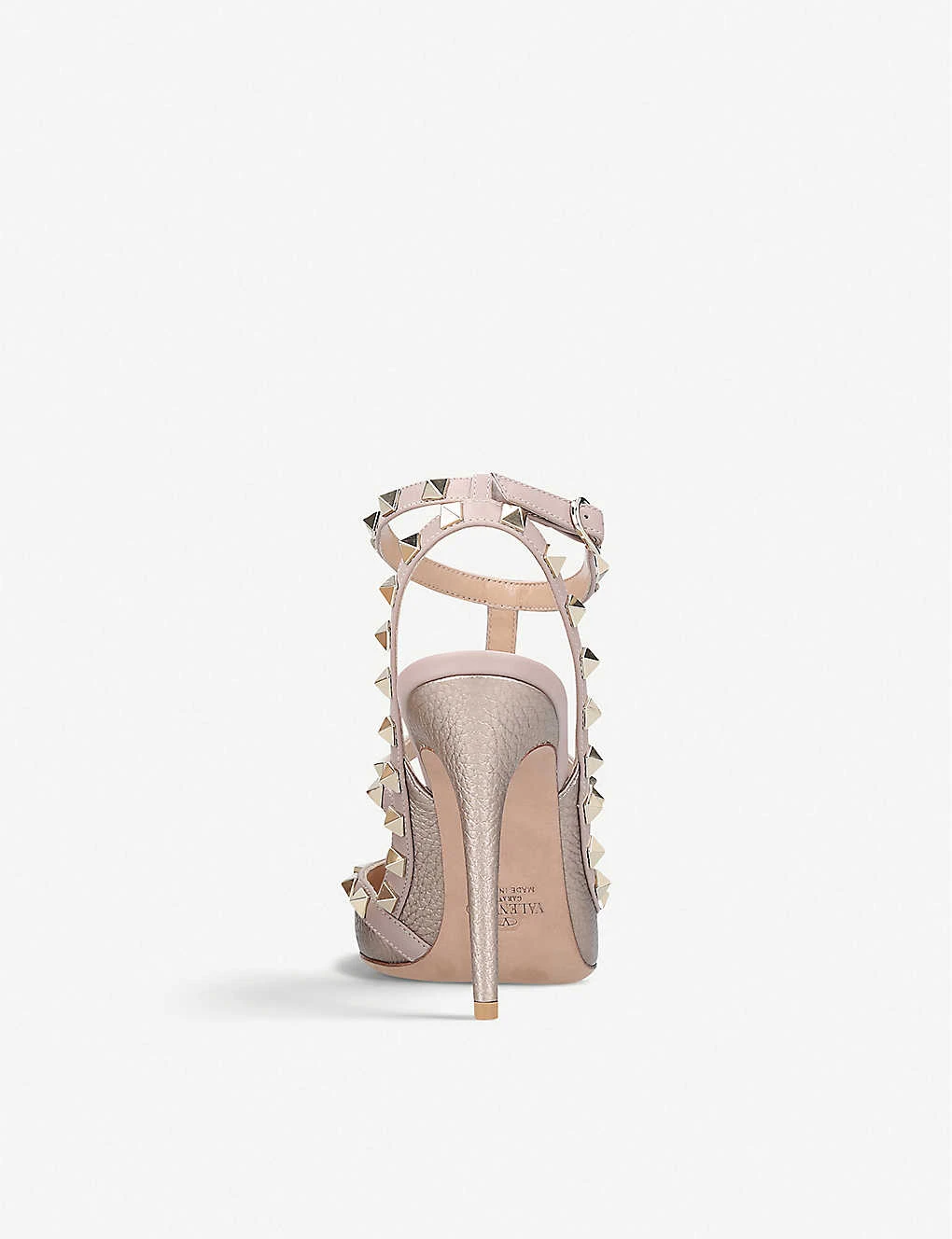 Valentino Garavani Rockstud 100 T-bar Leather Courts 2 Valentino Garavani Rockstud 100 T-bar Leather Courts - Image 2