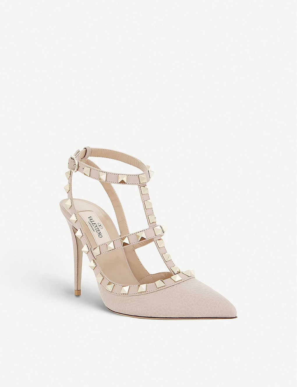 Valentino Garavani Rockstud 100 Leather Courts 3 Valentino Garavani Rockstud 100 Leather Courts - Image 3