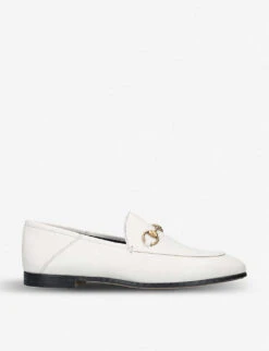 Gucci Brixton Collapsible Leather Loafers