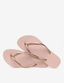 Havaianas Logo-embossed Rubber Flip-flops 7 Havaianas Logo-embossed Rubber Flip-flops -Manolo Blahnik Store 867 10104 40000300076 SLIMBALLETROSE ALT03