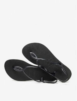 Havaianas Luna Rubber Sandals 7 Havaianas Luna Rubber Sandals -Manolo Blahnik Store 867 10104 41296970090 LUNABLACK ALT03