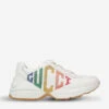 Gucci Women's Rhyton Logo Leather Trainers