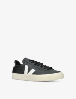 Veja Women's Campo ChromeFree Leather Low-top Trainers -Manolo Blahnik Store 923 10004 3367409019 BLKOTHER ALT02