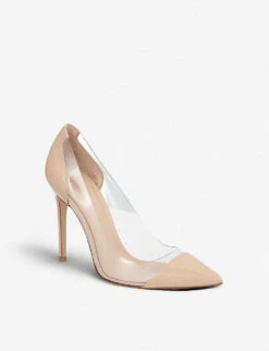 Plexi 105 Patent-leather Courts 7 Plexi 105 Patent-leather Courts -Manolo Blahnik Store 926 10004 4887724309 NUDE ALT02