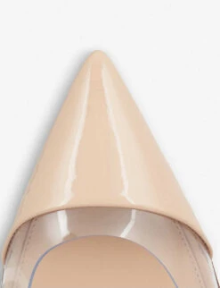 Plexi 105 Patent-leather Courts 9 Plexi 105 Patent-leather Courts -Manolo Blahnik Store 926 10004 4887724309 NUDE ALT04