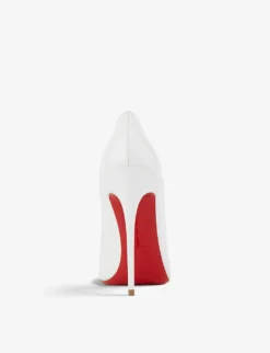 Christian Louboutin So Kate 120 Patent-leather Courts -Manolo Blahnik Store R00017872 BIANCO ALT02