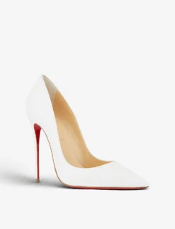 Christian Louboutin So Kate 120 Patent-leather Courts -Manolo Blahnik Store R00017872 BIANCO ALT04