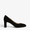 Winola Block-heel Suede Courts