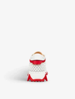 Christian Louboutin Loubishark Donna Leather Trainers -Manolo Blahnik Store R01796111 BIANCO ALT03