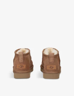 Ugg Classic Ultra Mini Sheepskin Boots -Manolo Blahnik Store R03663757 MIDBROWN ALT03