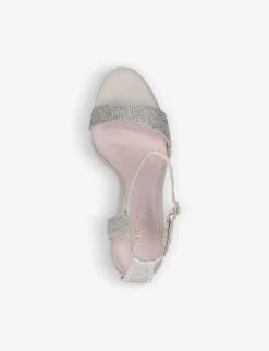 Carvela Kollude Glitter Heeled Sandals -Manolo Blahnik Store R03689799 GOLD ALT03