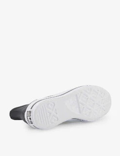 Converse All Star Lift High-top Leather Flatform Trainers -Manolo Blahnik Store R03730914 BLACKWHITELEATHER ALT05