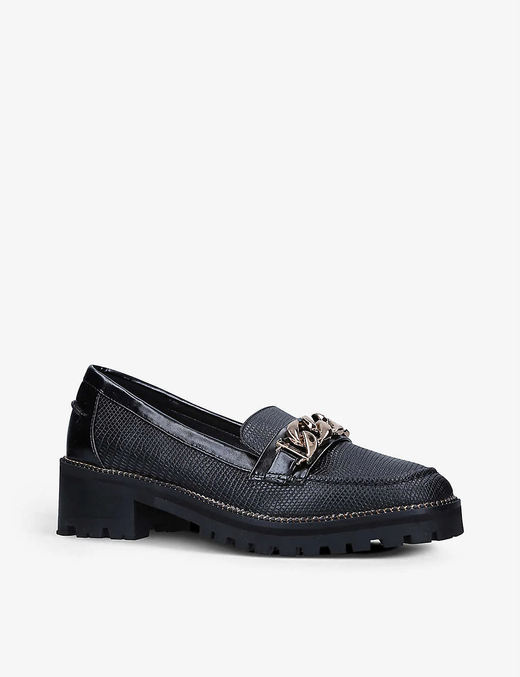 KG Kurt Geiger Maddox 2 Chain-detail Vegan-leather Loafers 3 KG Kurt Geiger Maddox 2 Chain-detail Vegan-leather Loafers - Image 3