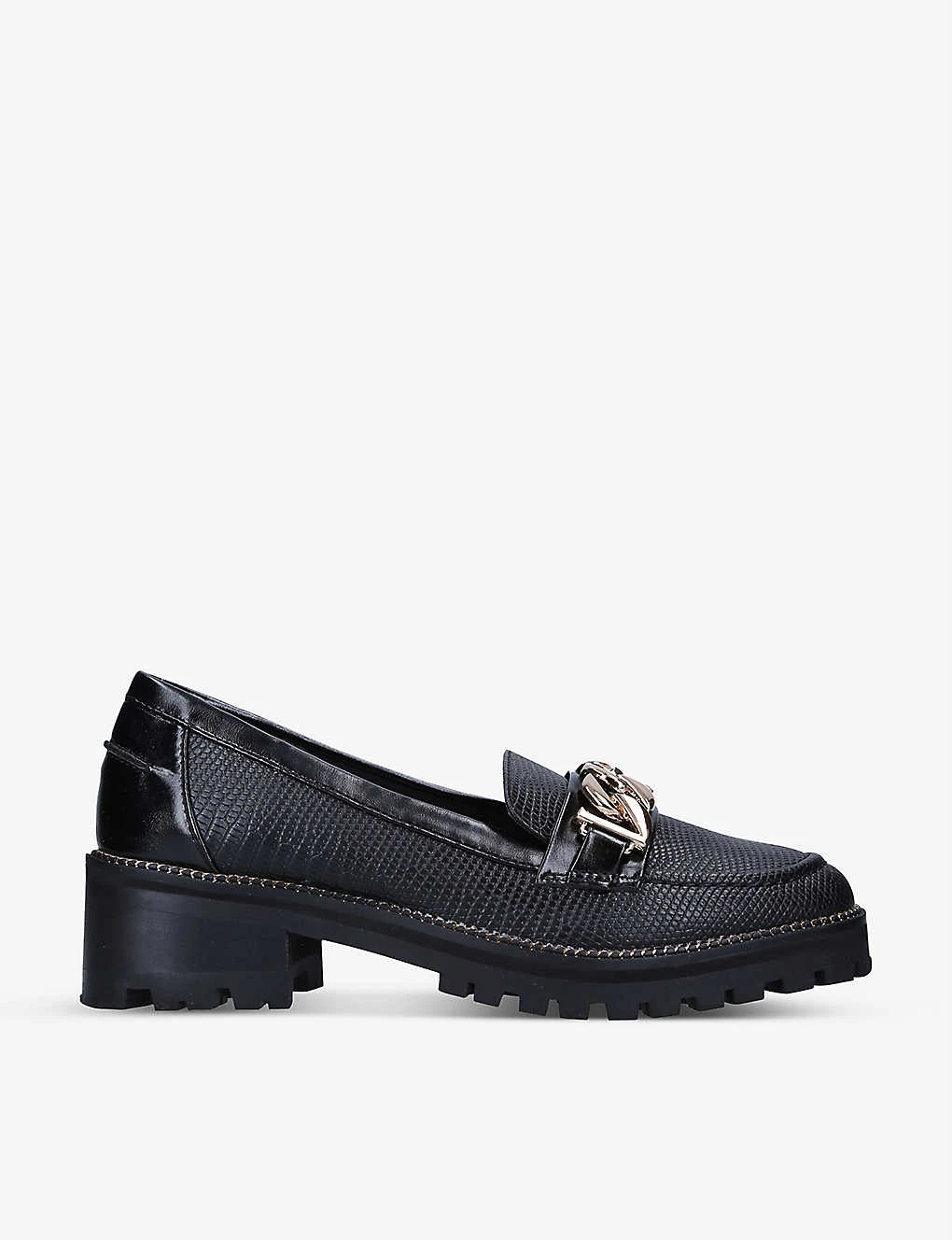 KG Kurt Geiger Maddox 2 Chain-detail Vegan-leather Loafers 1 KG Kurt Geiger Maddox 2 Chain-detail Vegan-leather Loafers