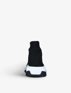 Balenciaga Women's Speed Stretch-knit Trainers -Manolo Blahnik Store R03763274 BLKWHITE ALT03