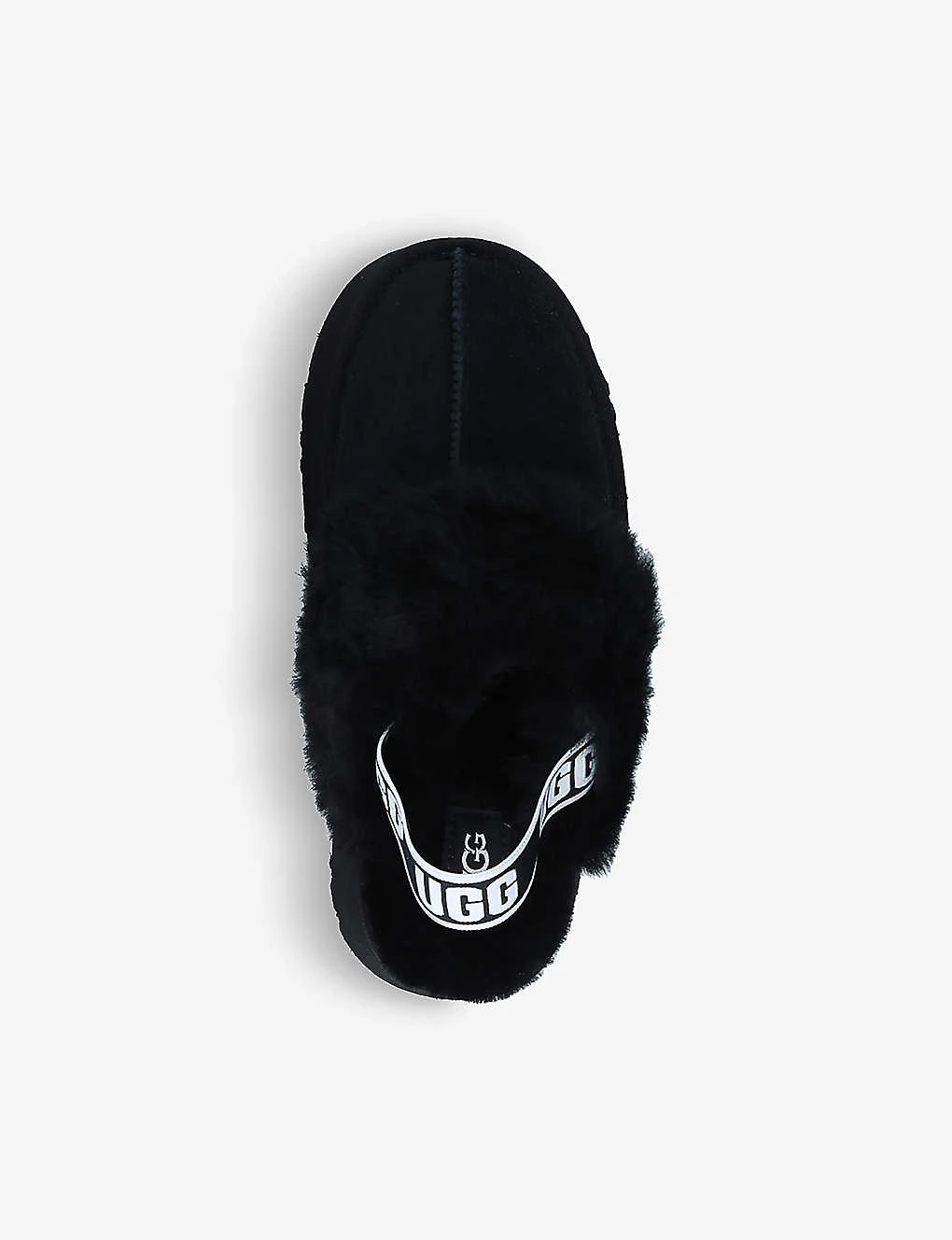 Ugg Funkette Suede And Sheepskin Platform Slippers 2 Ugg Funkette Suede And Sheepskin Platform Slippers - Image 2