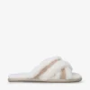Ugg Scuffiata Round-toe Sheepskin Slippers