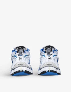 Balenciaga Women's Runner Mesh And Faux-leather Low-top Trainers -Manolo Blahnik Store R03818222 BLUEOTHER ALT04