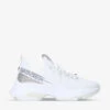 Steve Madden Maxilla-R Rhinestone-embellished Knitted Trainers