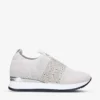 Carvela Janeiro Embellished Knitted Trainers
