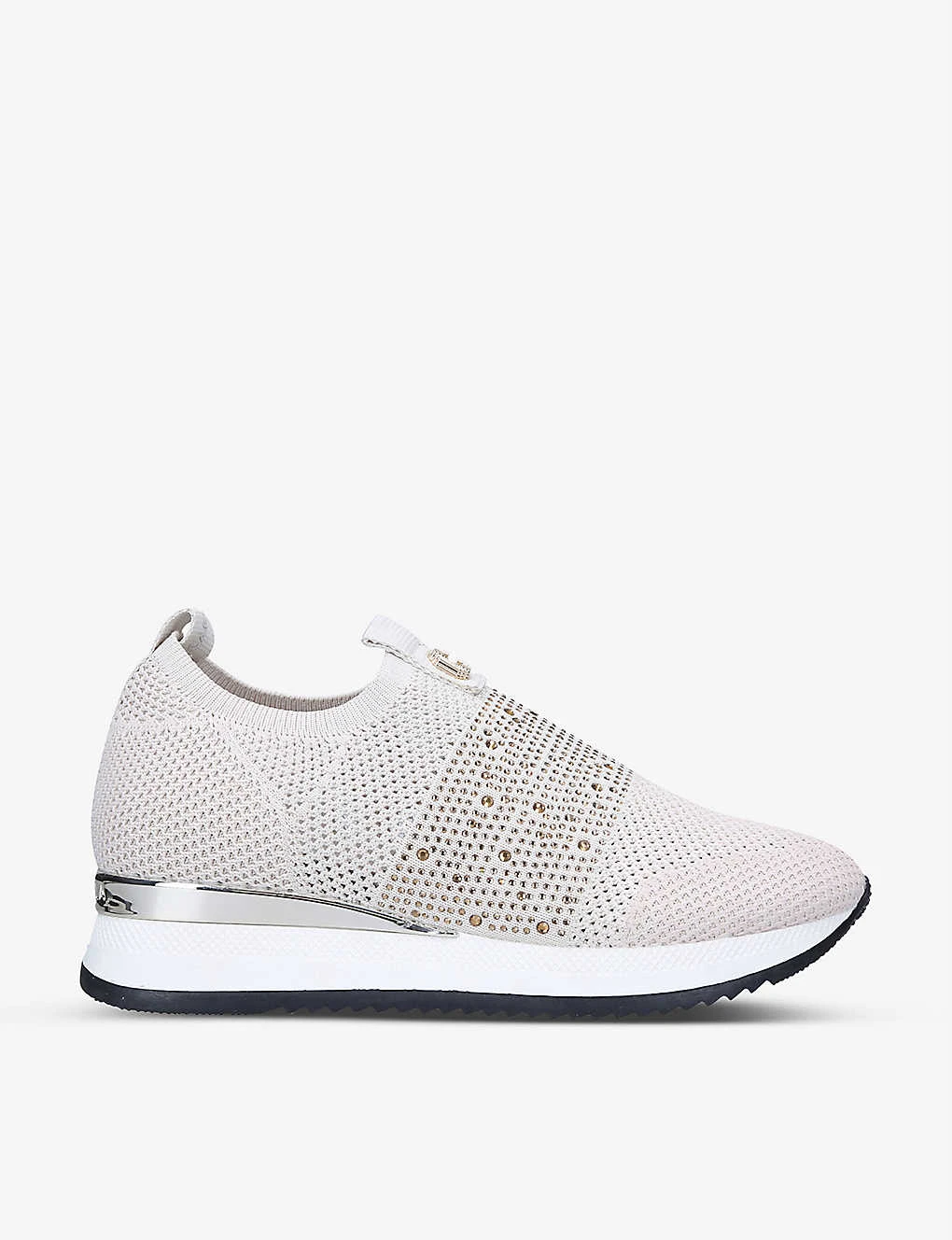Carvela Janeiro Embellished Knitted Trainers 1 Carvela Janeiro Embellished Knitted Trainers