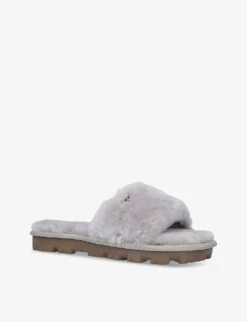 Ugg Cozette Sheepskin Sliders -Manolo Blahnik Store R03831163 BEIGE ALT02