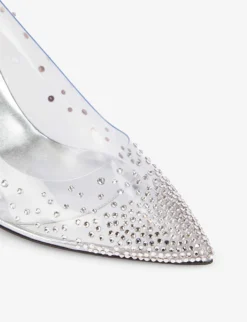 Christian Louboutin Degrastrass 85 PVC Courts -Manolo Blahnik Store R03855597 VERSSILVERLIN ALT03