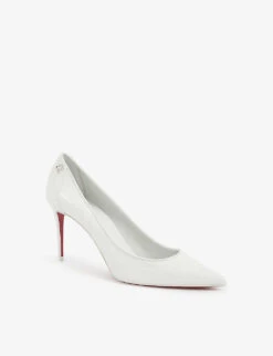 Christian Louboutin Sporty Kate 85 Patent-leather Courts -Manolo Blahnik Store R03855622 BIANCOLINBIANCO ALT02