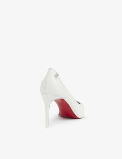Christian Louboutin Sporty Kate 85 Patent-leather Courts -Manolo Blahnik Store R03855622 BIANCOLINBIANCO ALT04