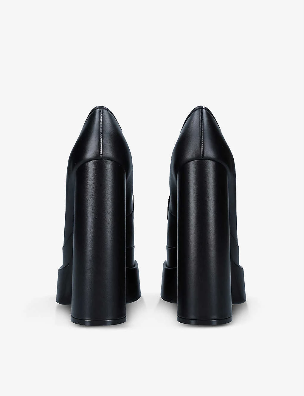 Versace Medusa Aevitas Embellished Leather Platform Loafers 5 Versace Medusa Aevitas Embellished Leather Platform Loafers - Image 5