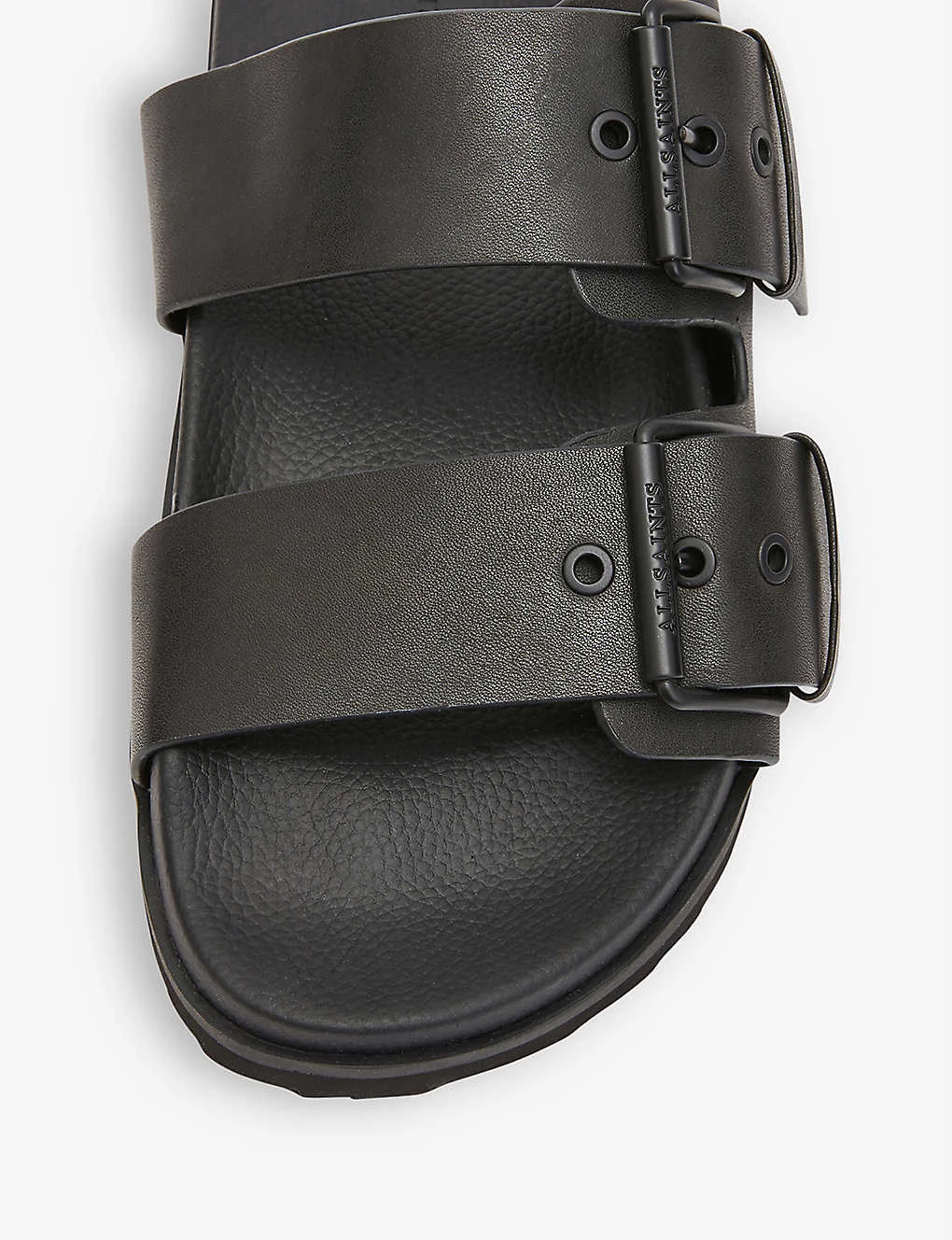 AllSaints Sian Double-strap Leather Sandals 2 AllSaints Sian Double-strap Leather Sandals - Image 2