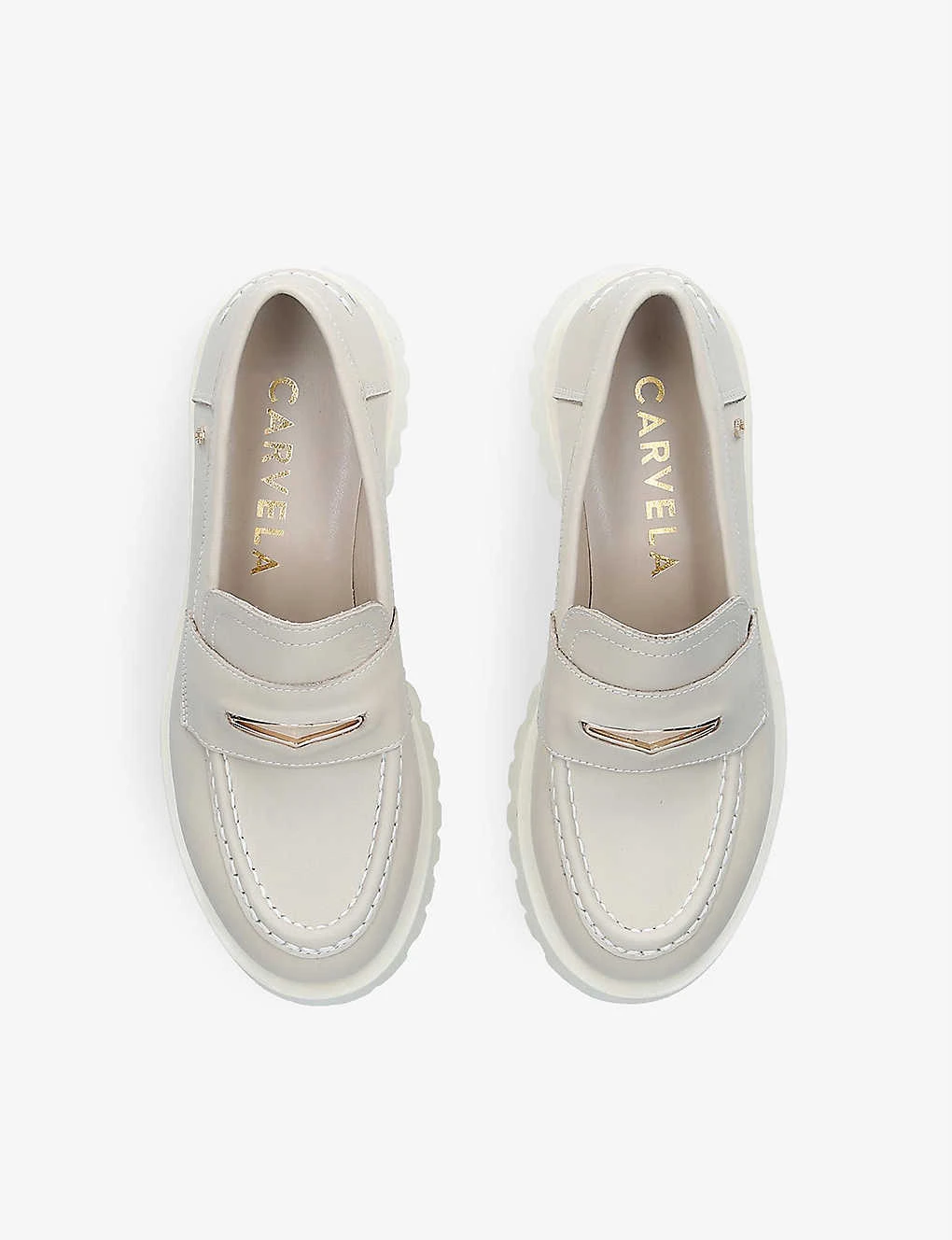 Carvela Stomper Strap-detail Leather Loafers 2 Carvela Stomper Strap-detail Leather Loafers - Image 2