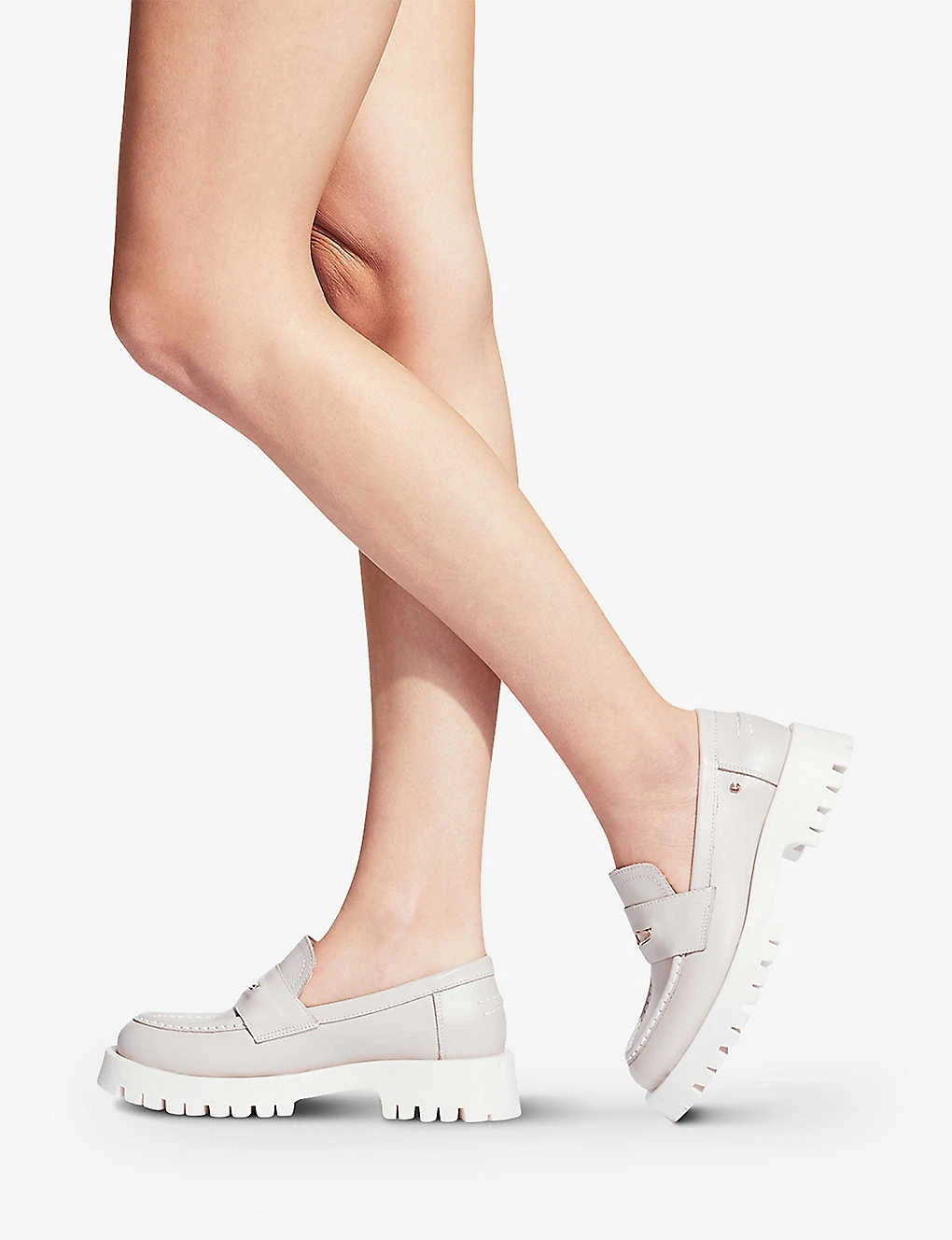 Carvela Stomper Strap-detail Leather Loafers 5 Carvela Stomper Strap-detail Leather Loafers - Image 5