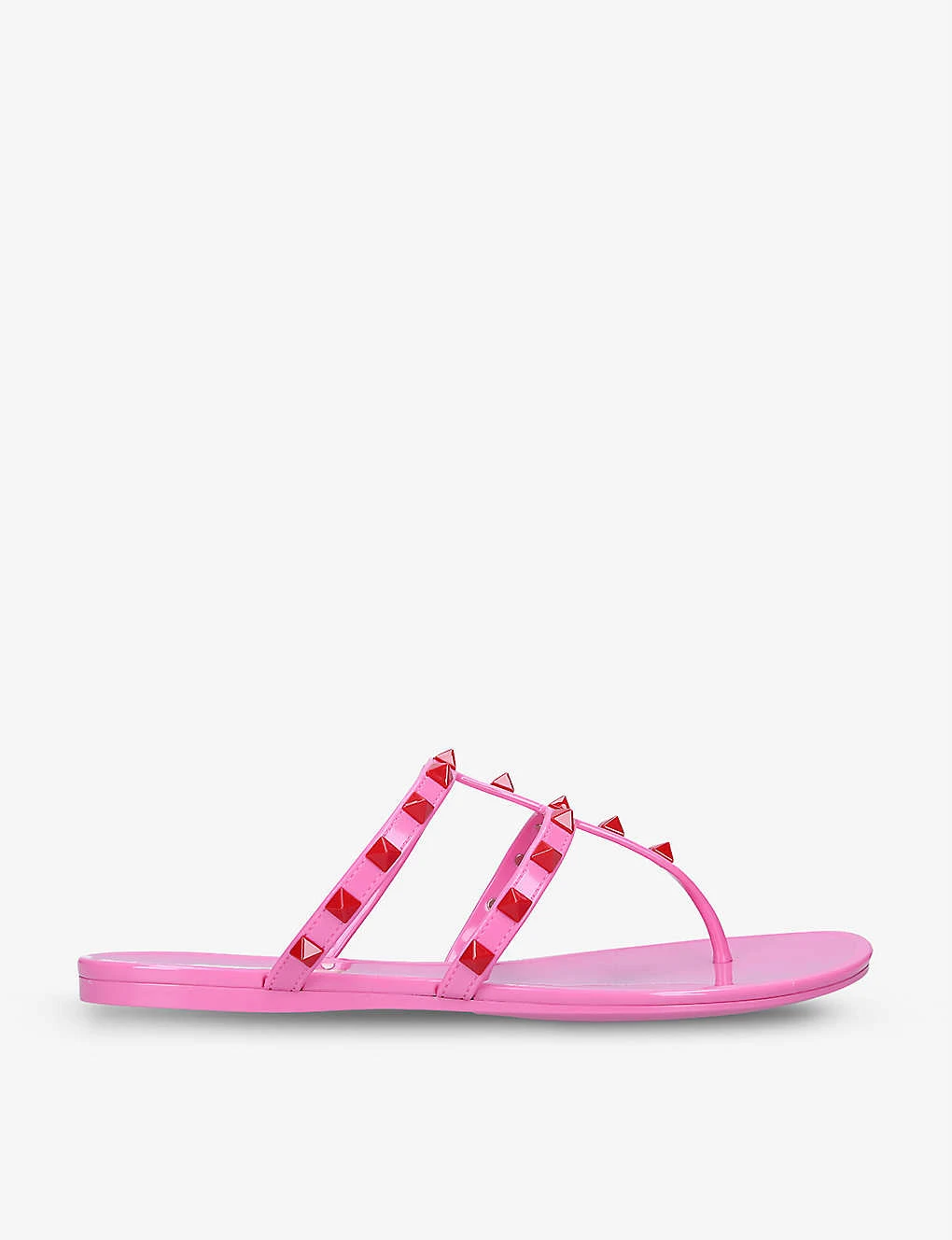 Valentino Garavani Rockstud PVC Gladiator Sandals 1 Valentino Garavani Rockstud PVC Gladiator Sandals