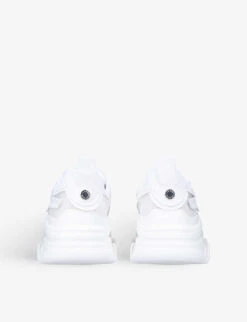 Steve Madden Possession Chunky-soled Mesh And Faux-leather Trainers 9 Steve Madden Possession Chunky-soled Mesh And Faux-leather Trainers -Manolo Blahnik Store R03899316 WHITE ALT04