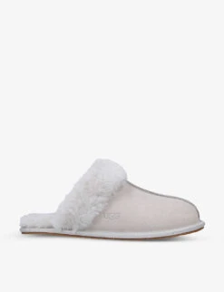 Ugg Scuffette II Shearling-lined Suede Slippers
