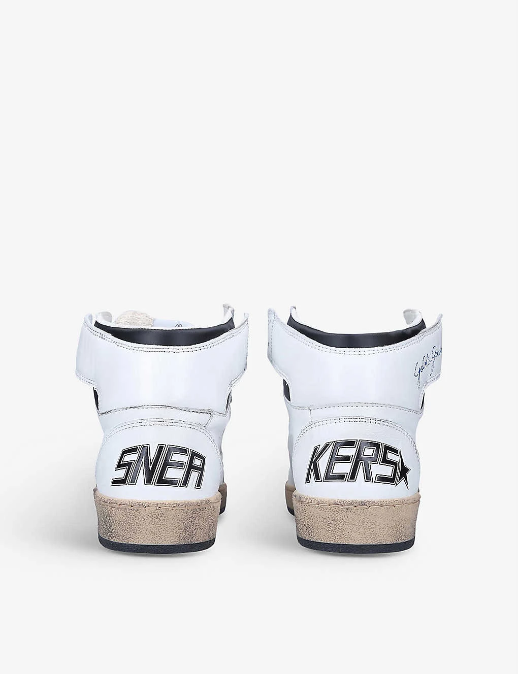 Golden Goose Women's Sky Star 10283 Leather High-top Trainers 4 Golden Goose Women's Sky Star 10283 Leather High-top Trainers - Image 4