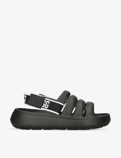 Ugg Sport Yeah Logo-strap Rubber Sliders