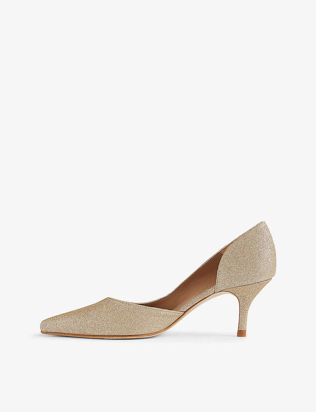 Hazel D'Orsay Pointed Glittered Courts 3 Hazel D'Orsay Pointed Glittered Courts - Image 3