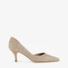 Hazel D'Orsay Pointed Glittered Courts