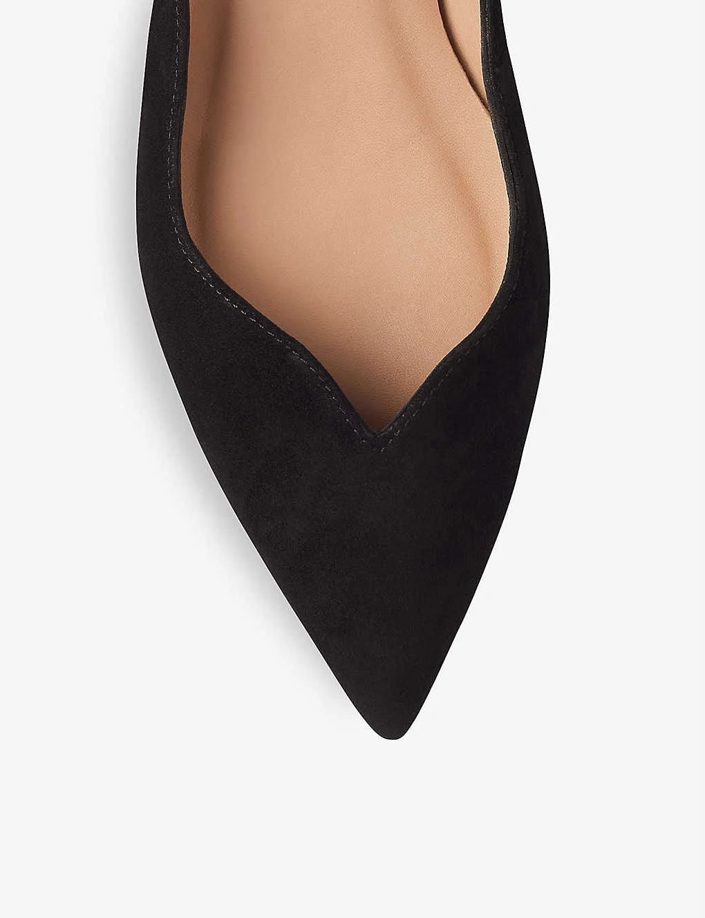 Iris Pointed Leather Ballet Flats 2 Iris Pointed Leather Ballet Flats - Image 2