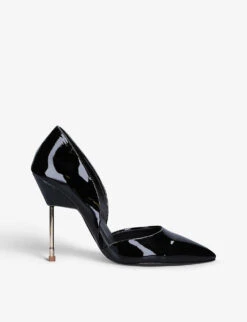 Kurt Geiger London Bond Patent-leather Courts